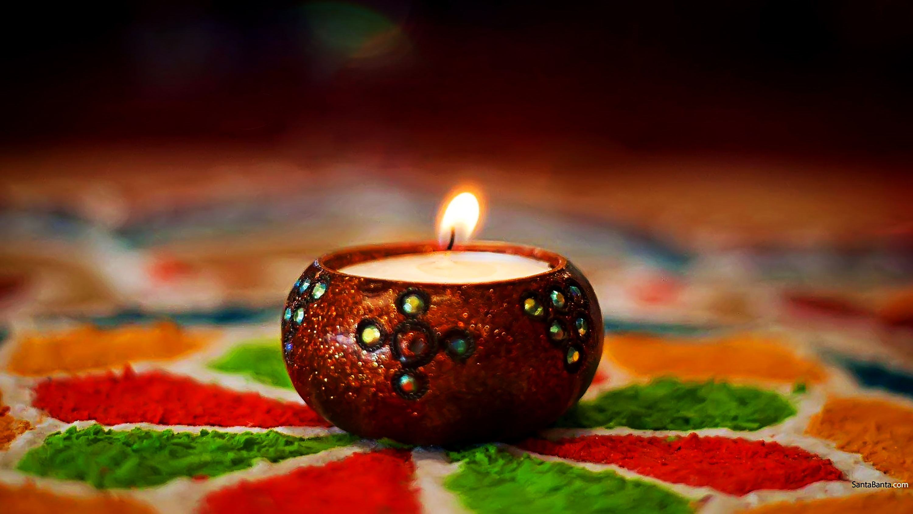 Deepavali Candle : Credit to Sutera Harbour Blog